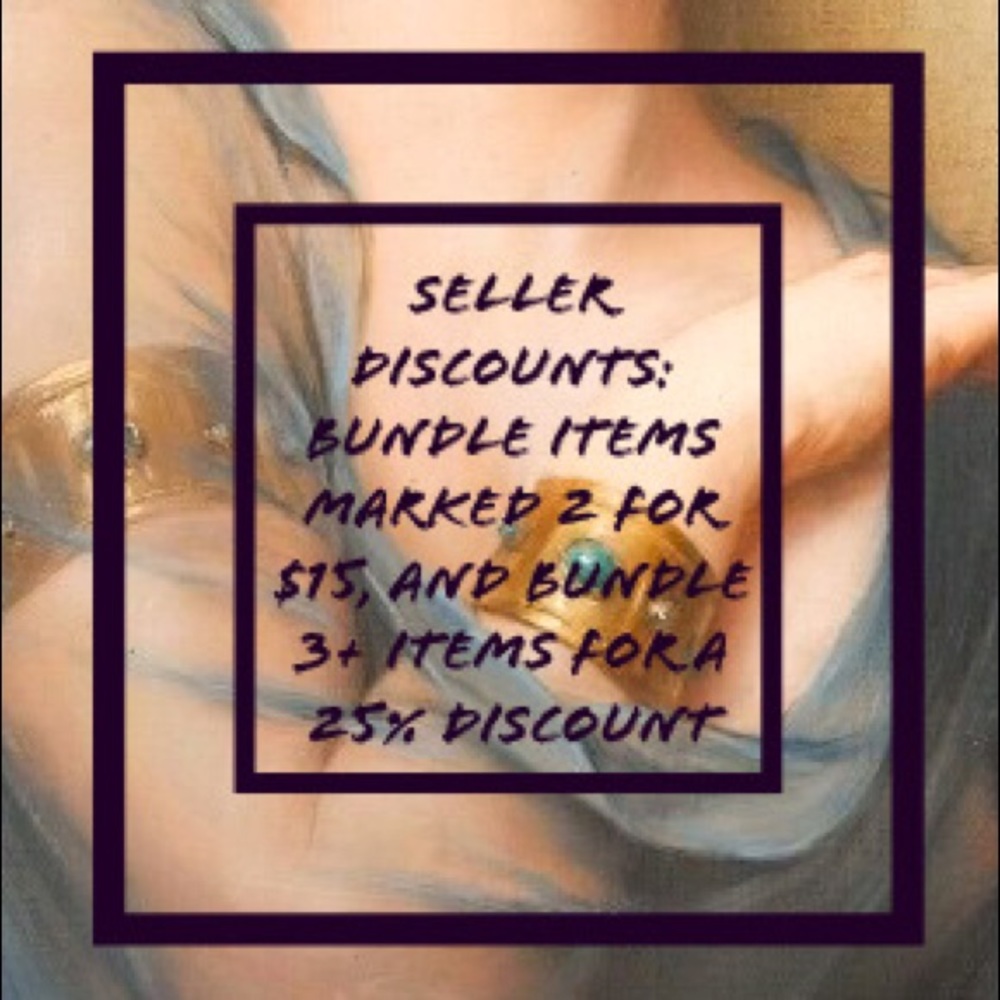 Current seller discounts!